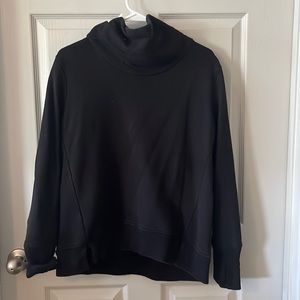Black M Athleta Cowl Neck Sweatshirt